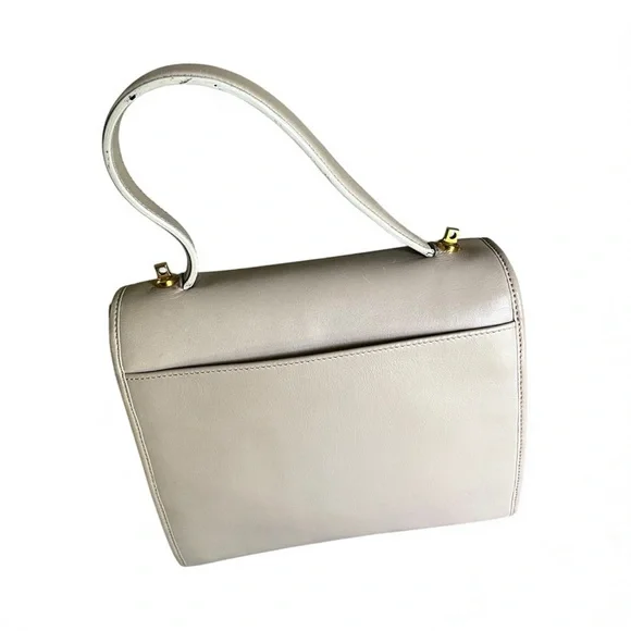 Celine beige Leather Shoulder Bag - Picture 3 of 10